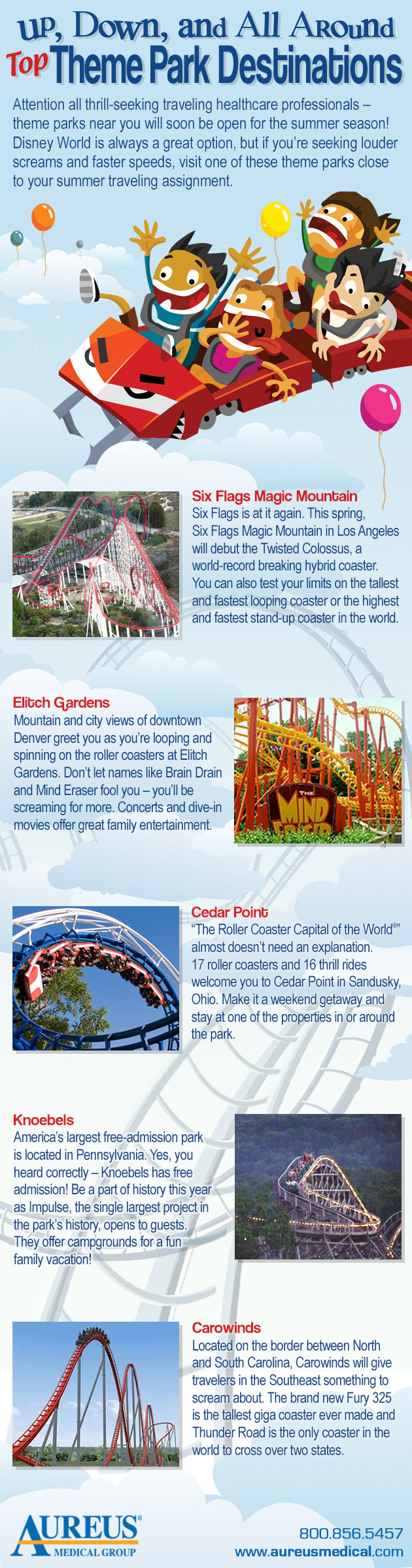 Top Theme Park Destinations