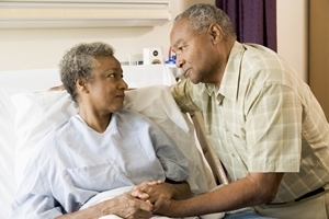 Visitors are crucial to a patient's recovery.