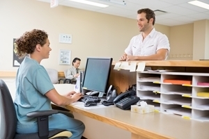 Patients can communicate with healthcare staff via patient portals on the Internet.