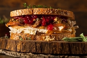 Turkey sandwiches are a pleasant surprise for travel nurses and other hospital staff.