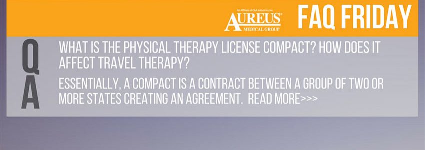 FAQ Friday: What is the compact physical therapy license?