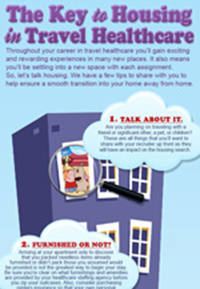 The Key to Housing in Travel Healthcare